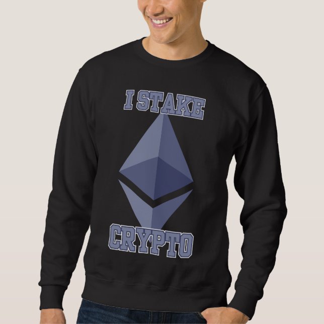 Sweatshirt J'Emporte Crypto Constructeurs de blocs d'alimenta (Devant)