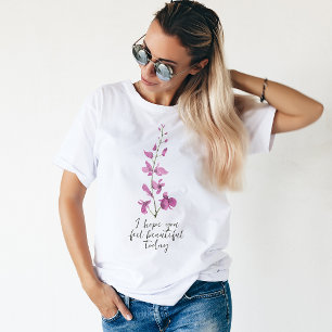 Sweatshirt J'espère que vous vous sentez beau aujourd'hui flo