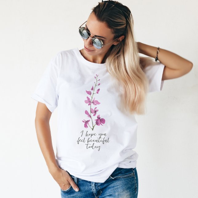 Sweatshirt J'espère que vous vous sentez beau aujourd'hui flo (Créateur téléchargé)