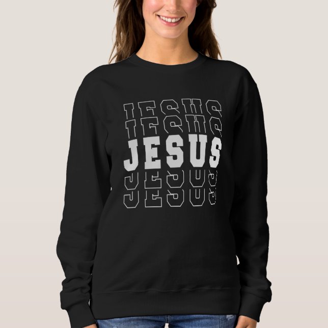 Sweatshirt Jésus (Devant)