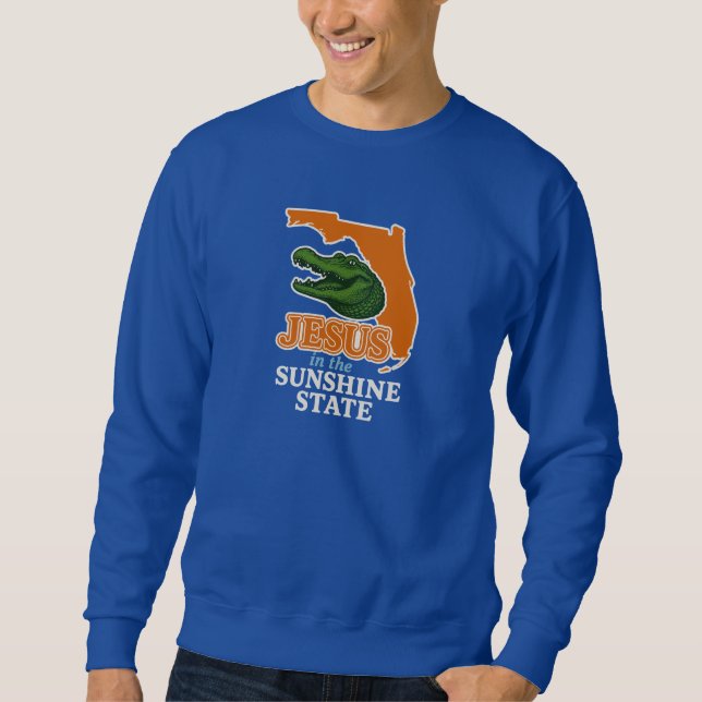 Sweatshirt Jesus in the Sunshine State - Christian (Devant)
