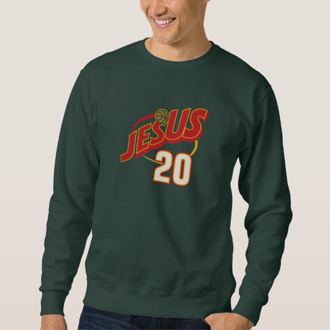 Sweatshirt JESUS - Sports 20 - Christian (Devant)