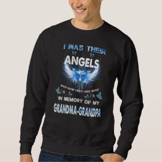Sweatshirt J'Étais Leurs Anges, Ils Sont Mon Mémoire De Grand