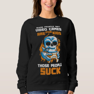 Sweatshirt Jeu console Gamer Jeux Vidéo Jeux Vidéo Jeu 1