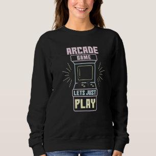 Sweatshirt Jeu d'arcade permet de jouer simplement aux jeux v