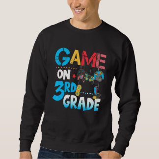 Sweatshirt Jeu de 3e année en 3e année