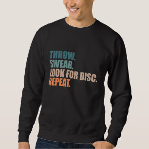 Sweatshirt Jeu de Jeu de Golf de disque Rechercher la répétit