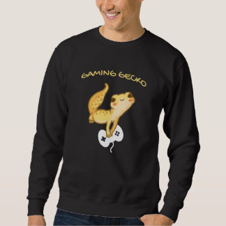 Sweatshirt Jeu Gecko Garçon Gamer Cadeau Gekko Hommes Lizard