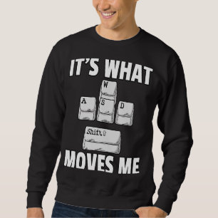 Sweatshirt Jeu Jeu Jeu Jeu Joueur Joueur Joueur Joueur E Spor