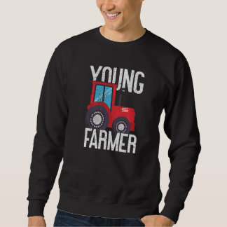 Sweatshirt Jeune agriculteur Ferme locale Jeune agriculteur