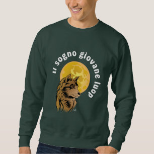 Sweatshirt jeune loup rêveur