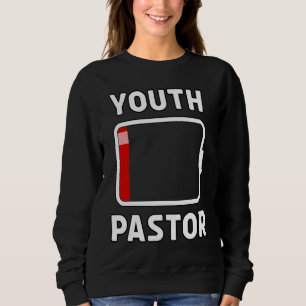 Sweatshirt Jeune Pasteur Batterie basse Énergie Église Camp M