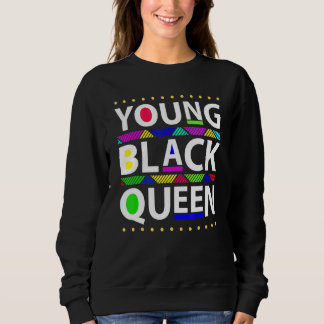 Sweatshirt Jeune Reine Noire Mois de l'Histoire des Noirs Fil