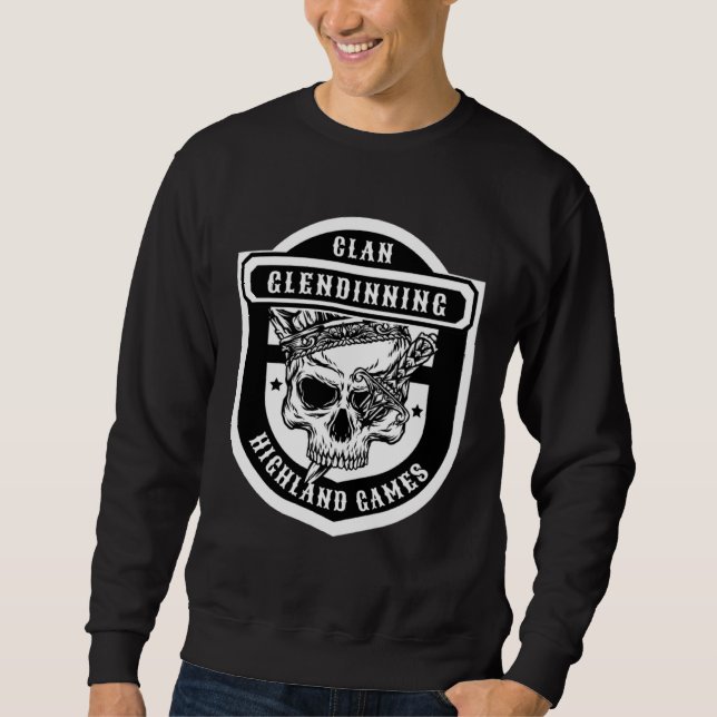 Sweatshirt Jeux de clan écossais (Devant)