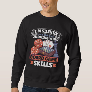 Sweatshirt Jeux de société Jeu d'échecs Joueur de jeu de soci