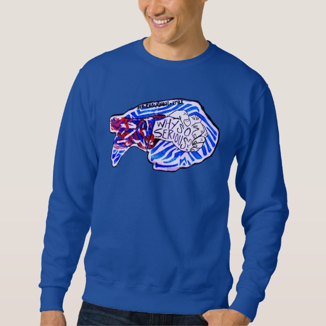 Sweatshirt Jeux sur la ligne de la sueur de prière (Devant)