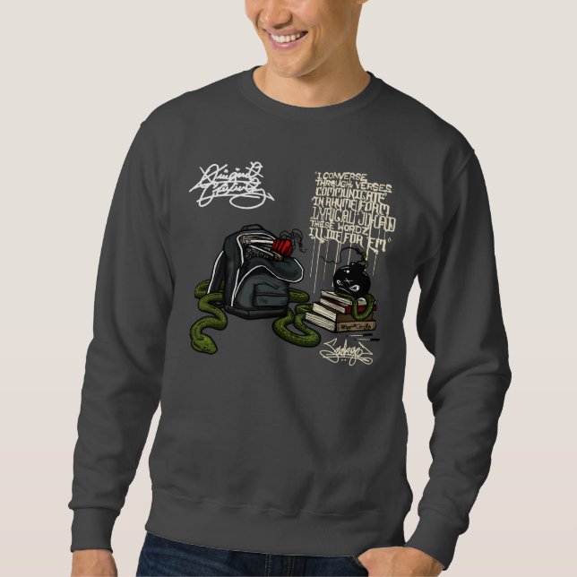 Sweatshirt Jihad lyrique 01 (Devant)