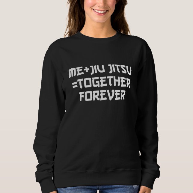 Sweatshirt Jiu Jitsu Bjj Martial Arts Praticien 8 (Devant)
