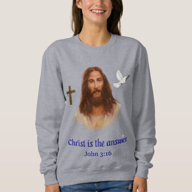 Sweatshirt John 3:16 (Devant)