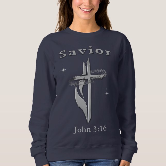 Sweatshirt John 3:16 (Devant)