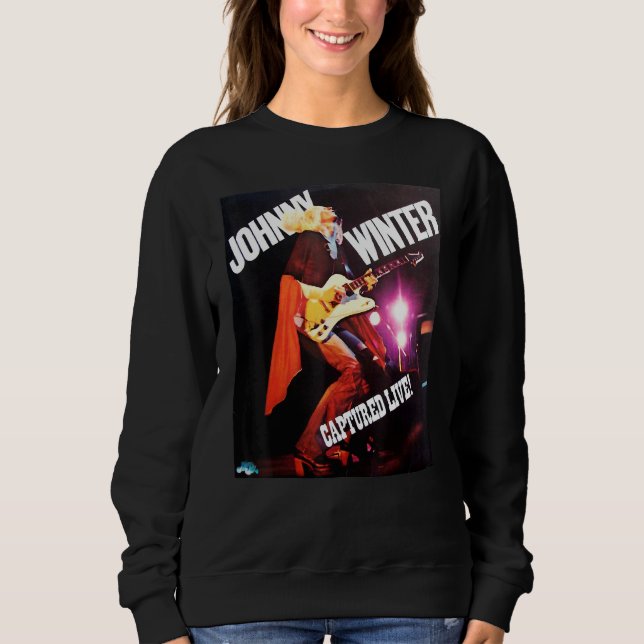 Sweatshirt Johnny Winter (Devant)