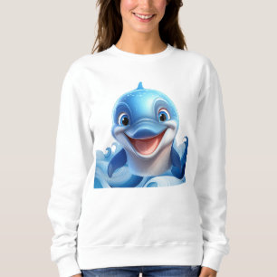 Sweatshirt Joli dauphin souriant