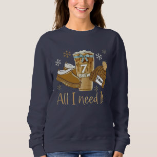 Sweatshirt Joli sweat-shirt pour femme   Cadeau de Noël confo
