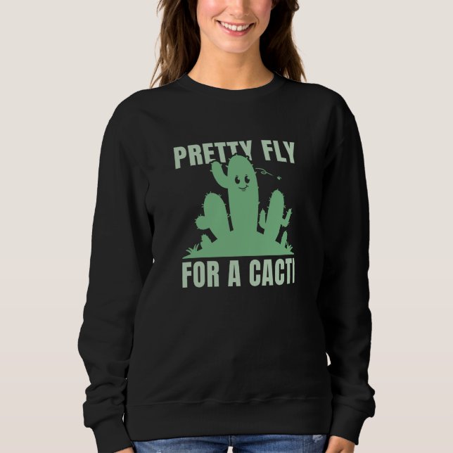 Sweatshirt Joli Vol Pour Un Cactus (Devant)