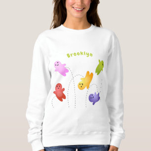 Sweatshirt Jolie gelée bébés bonbons bonbons dessin animé