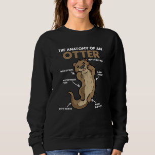 Sweatshirt Jolie Otter Explication Anatomie D'Une Otter