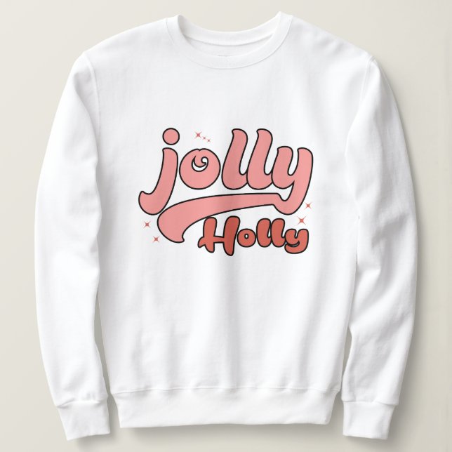 Sweatshirt Jolly saint noël (Design devant)