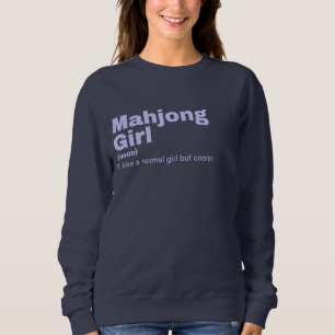 Sweatshirt jong Girl - Mahjong