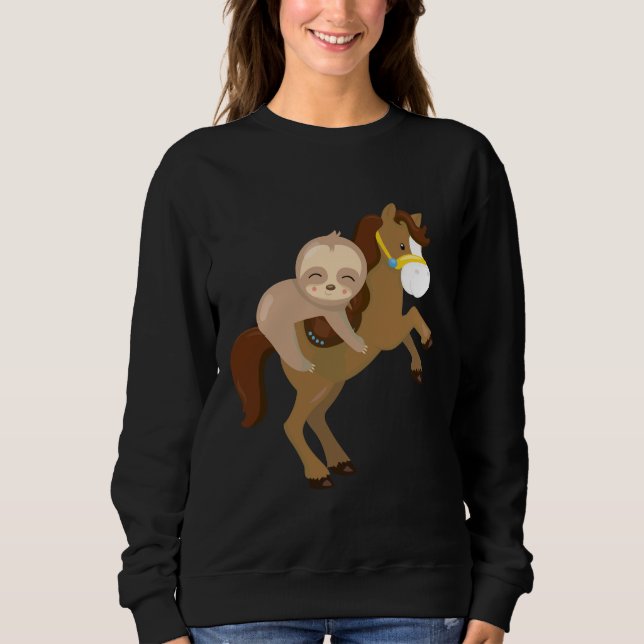 Sweatshirt Jote Sloth Horse (Devant)