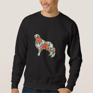 Sweatshirt Jouet anglais espagnol Aloha Hawaiian chien