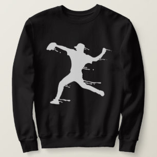 Sweatshirt Joueur de baseball de softball