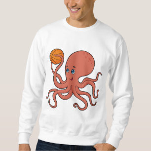 Sweatshirt Joueur de basket-ball Octopus