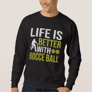 Sweatshirt Joueur de boules pour jeu de pétanque 5