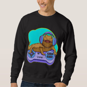 Sweatshirt Joueur de Dragon Ennuyé Funny Joueur de jeu d'ordi