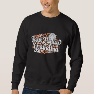 Sweatshirt Joueur de hockey de terrain Leopard de hockey de t