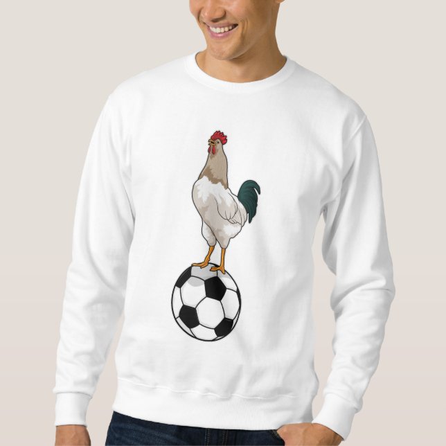 Sweatshirt Joueur de soccer Rooster Soccer (Devant)