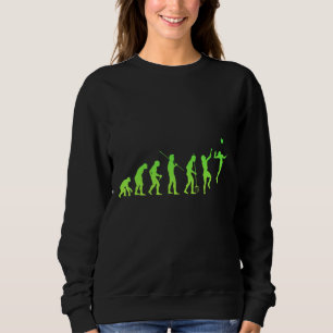 Sweatshirt Joueur de volley-ball Evolution Spike Ball Sport