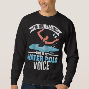 Sweatshirt Joueur de water-polo Équipe de waterpolo Natation 