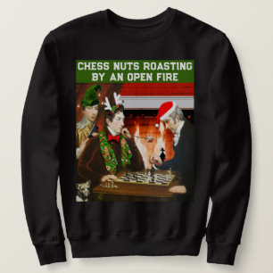 Sweatshirt Joueur d'échecs Noël