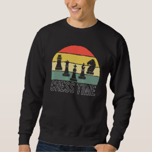 Sweatshirt Joueur d'échecs vintage