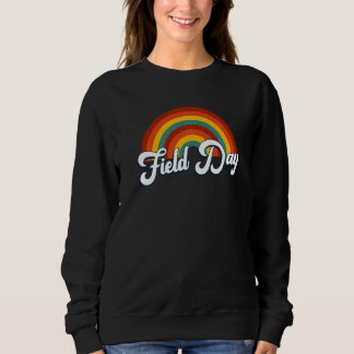 Sweatshirt Jour de campagne Jaune Arc-en-ciel Jaune Enseignan