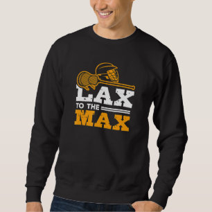 Sweatshirt Jour De Jeu De L'Équipe Max Lacrosse Lax Sport