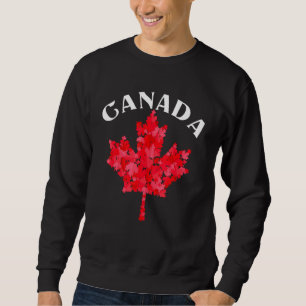 Sweatshirt Jour de la fierté canadienne Feuille d'érable Cana