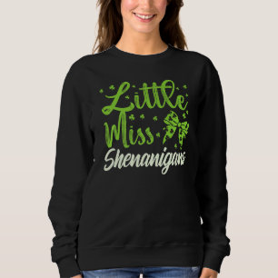 Sweatshirt Jour de la Saint Patrick Miss Shenanigans Femmes F