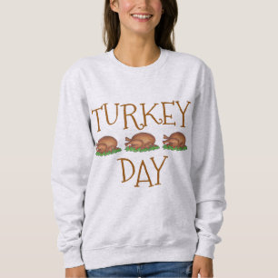Sweatshirt Jour de la Turquie Thanksgiving Dîner de vacances 
