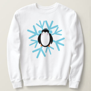 Sweatshirt Jour de Noël de Pingouin mou